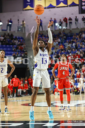 McNeese Cowboys Basketball Game with Lamar in the SLC Tournament
