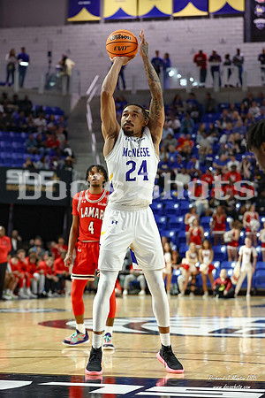 McNeese Cowboys Basketball Game with Lamar in the SLC Tournament