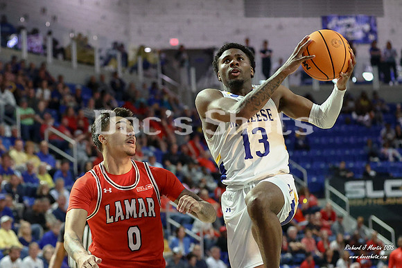 McNeese Cowboys Basketball Game with Lamar in the SLC Tournament