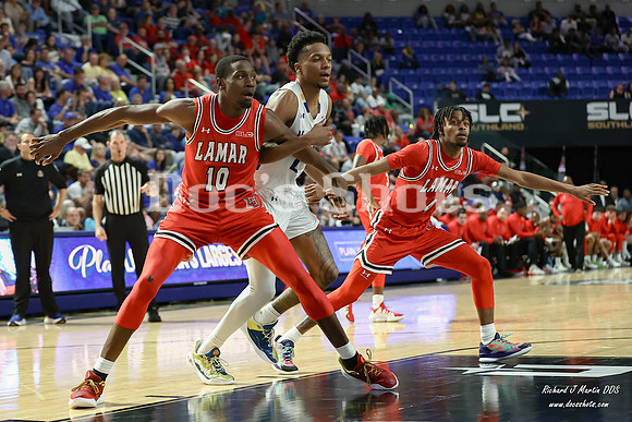 McNeese Cowboys Basketball Game with Lamar in the SLC Tournament