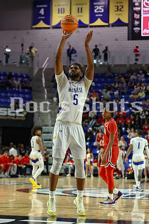 McNeese Cowboys Basketball Game with Lamar in the SLC Tournament