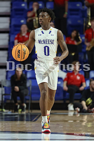 McNeese Cowboys Basketball Game with Lamar in the SLC Tournament