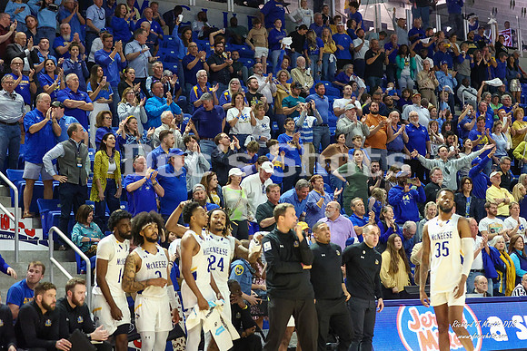 McNeese Cowboys Basketball Game with Lamar in the SLC Tournament