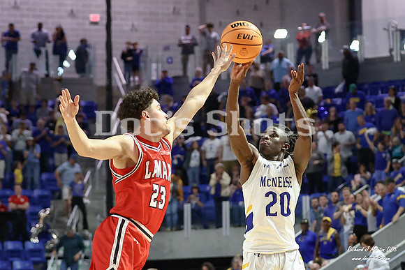 McNeese Cowboys Basketball Game with Lamar in the SLC Tournament