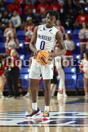 McNeese Cowboys Basketball Game with Lamar in the SLC Tournament