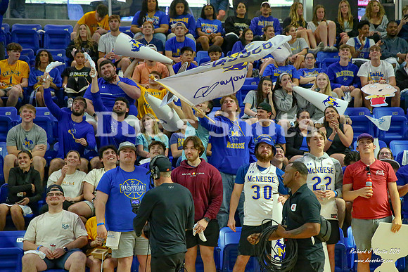 McNeese Cowboys Basketball Game with Lamar in the SLC Tournament