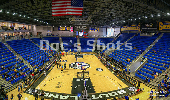 McNeese Cowboys Basketball Game with Lamar in the SLC Tournament