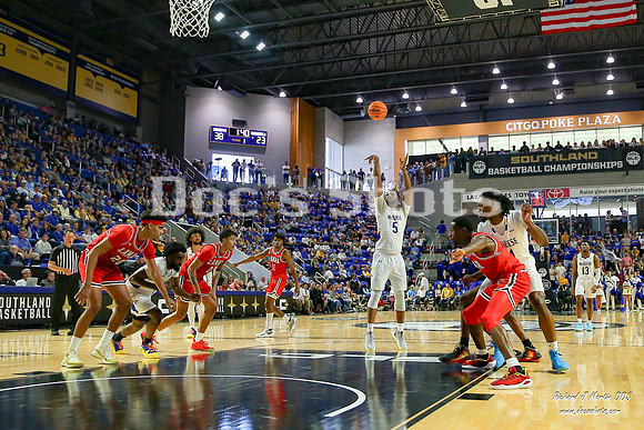 McNeese Cowboys Basketball Game with Lamar in the SLC Tournament