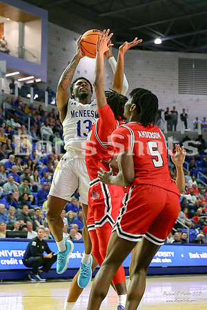 McNeese Cowboys Basketball Game with Lamar in the SLC Tournament