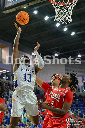 McNeese Cowboys Basketball Game with Lamar in the SLC Tournament