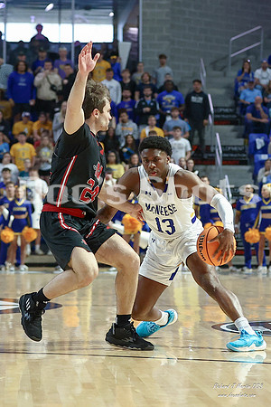 McNeese Cowboys Basketball Game with Nicholls in the SLC Tournam