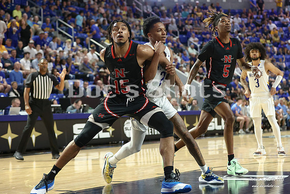 McNeese Cowboys Basketball Game with Nicholls in the SLC Tournam