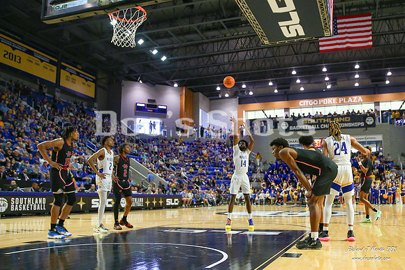 McNeese Cowboys Basketball Game with Nicholls in the SLC Tournam