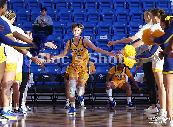 McNeese Cowgirlss Basketball Game with U. of Bible Studies 2024