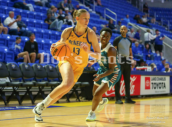McNeese Cowgirlss Basketball Game with U. of Bible Studies 2024