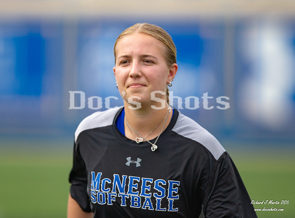 McNeese Cowgirl Softball vs HCU Game 1 2024
