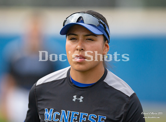 McNeese Cowgirl Softball vs HCU Game 1 2024