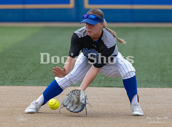 McNeese Cowgirl Softball vs HCU Game 1 2024