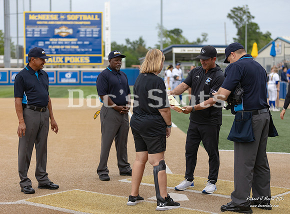 McNeese Cowgirl Softball vs HCU Game 1 2024