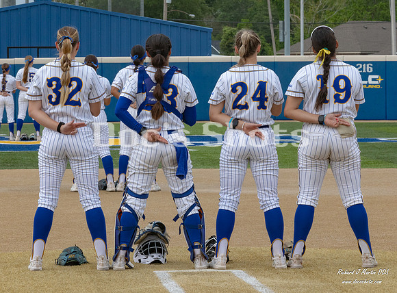 McNeese Cowgirl Softball vs HCU Game 1 2024
