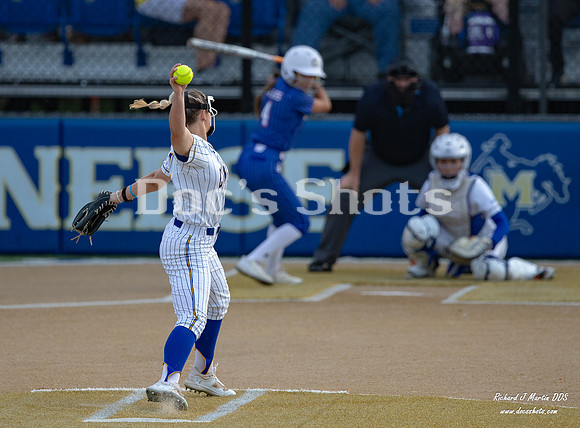 McNeese Cowgirl Softball vs HCU Game 1 2024