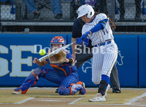 McNeese Cowgirl Softball vs HCU Game 1 2024
