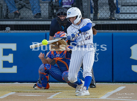 McNeese Cowgirl Softball vs HCU Game 1 2024