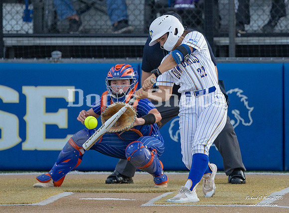 McNeese Cowgirl Softball vs HCU Game 1 2024