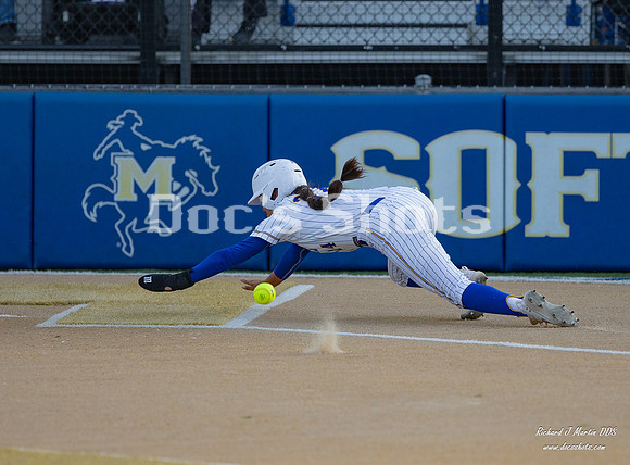 McNeese Cowgirl Softball vs HCU Game 1 2024