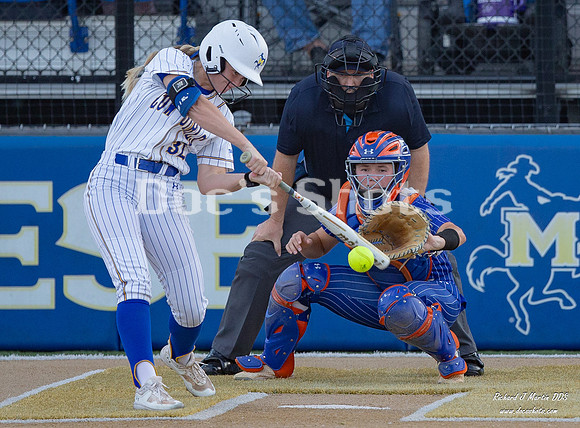 McNeese Cowgirl Softball vs HCU Game 1 2024