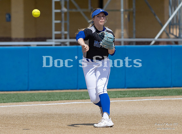 McNeese Cowgirl Softball vs HCU Game 2 2024