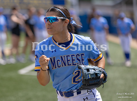 McNeese Cowgirl Softball vs HCU Game 2 2024
