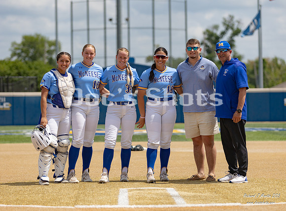 McNeese Cowgirl Softball vs HCU Game 2 2024