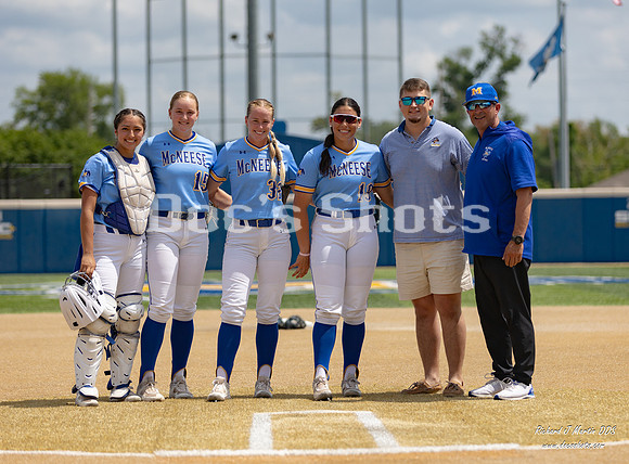 McNeese Cowgirl Softball vs HCU Game 2 2024