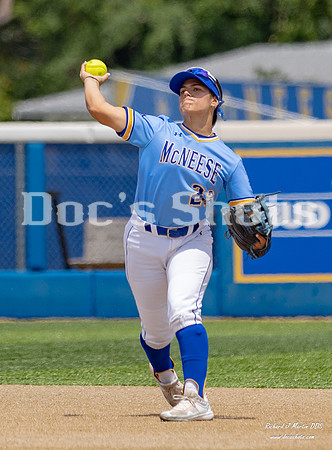 McNeese Cowgirl Softball vs HCU Game 2 2024