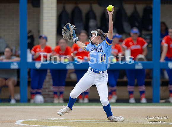 McNeese Cowgirl Softball vs HCU Game 2 2024