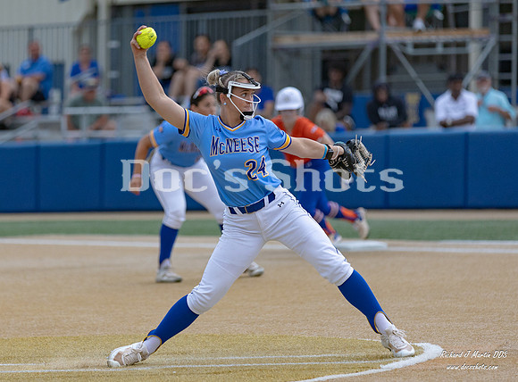 McNeese Cowgirl Softball vs HCU Game 3 2024