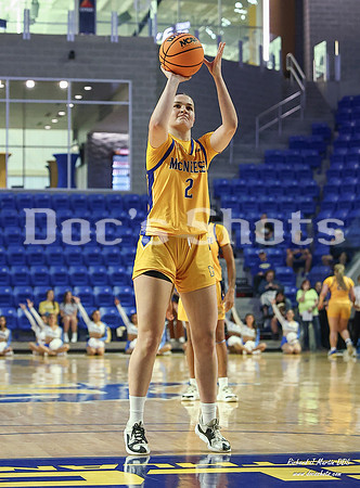 McNeese Cowgirlss Basketball Game with U. of Bible Studies 2024
