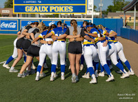 McNeese Cowgirl Softball vs ULL Game  2024