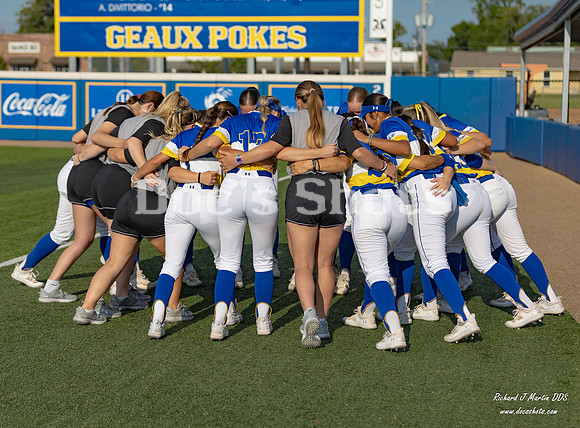 McNeese Cowgirl Softball vs ULL Game  2024