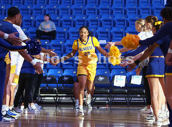 McNeese Cowgirlss Basketball Game with U. of Bible Studies 2024