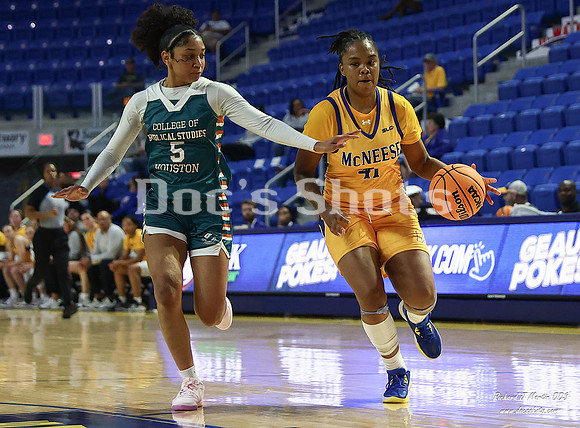 McNeese Cowgirlss Basketball Game with U. of Bible Studies 2024