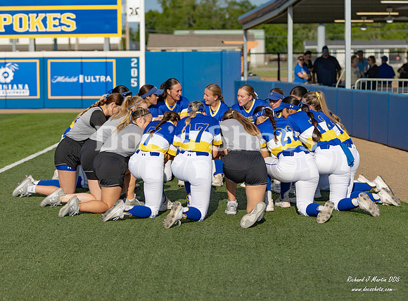 McNeese Cowgirl Softball vs ULL Game  2024