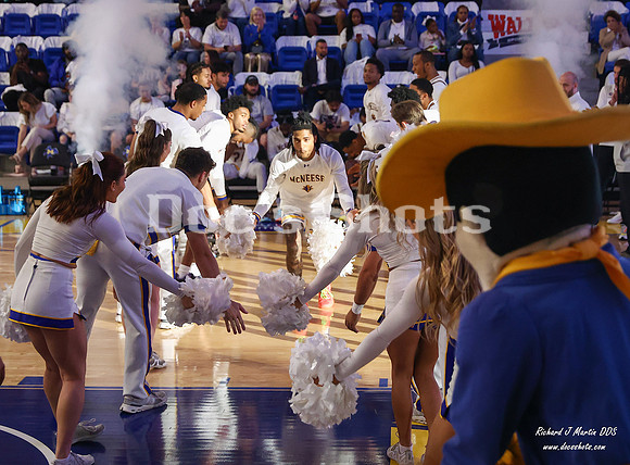 McNeese Cowboys Basketball Game with North Texas 2024