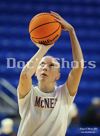 McNeese Cowgirlss Basketball Game with U. of Bible Studies 2024