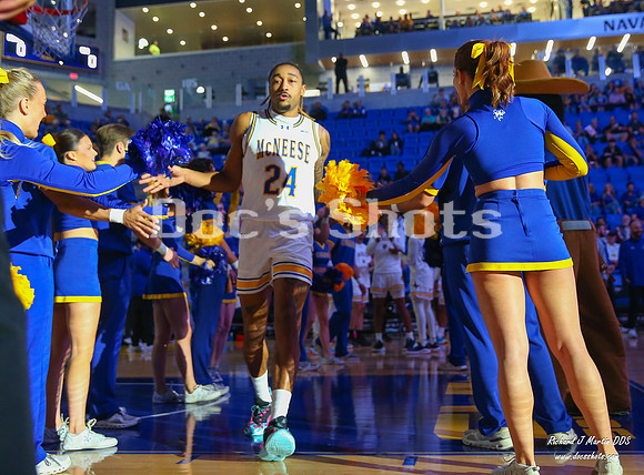 McNeese Cowboys Basketball Game with U. of Bible Studies 2024