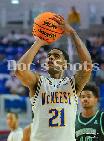 McNeese Cowboys Basketball Game with North Texas 2024
