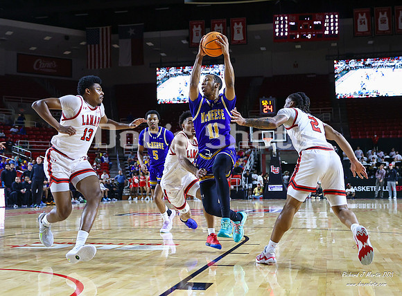 McNeese Cowboys Basketball Game with Lamar Away 2025
