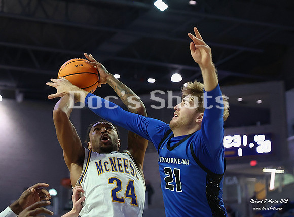 McNeese Cowboys Basketball Game with LeTourneau 2024