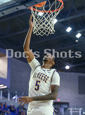 McNeese Cowboys Basketball Game with U. of Bible Studies 2024